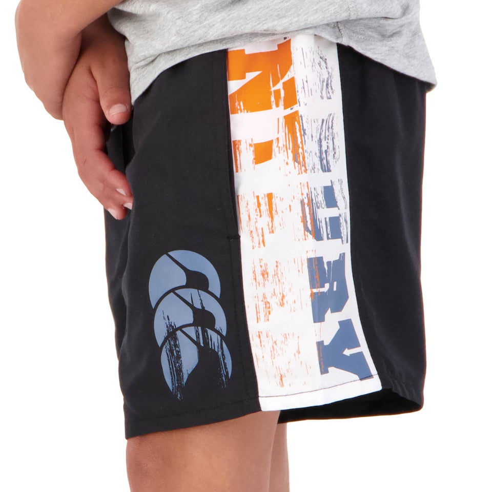 KIDS FUNDAMENTALS PANEL TACTIC SHORT IN BLACK