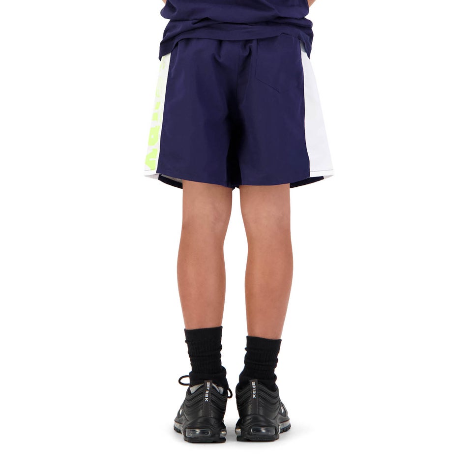 KIDS FUNDAMENTALS PANEL TACTIC SHORT IN BLUE