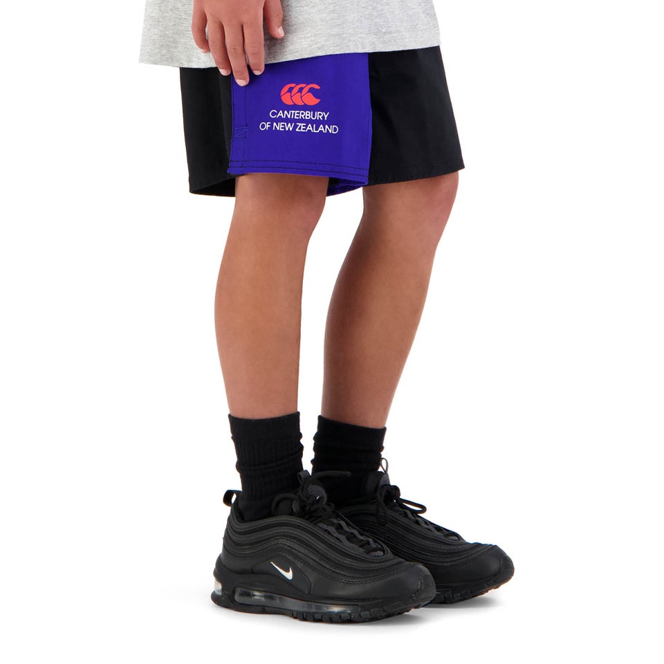 KIDS OF NZ HARLEQUIN SHORT IN ROYAL BLUE