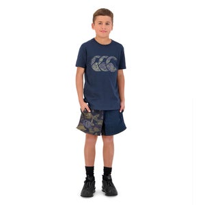 KIDS MILITIA LOGO T-SHIRT - BLACK