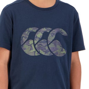 KIDS MILITIA LOGO T-SHIRT - BLACK