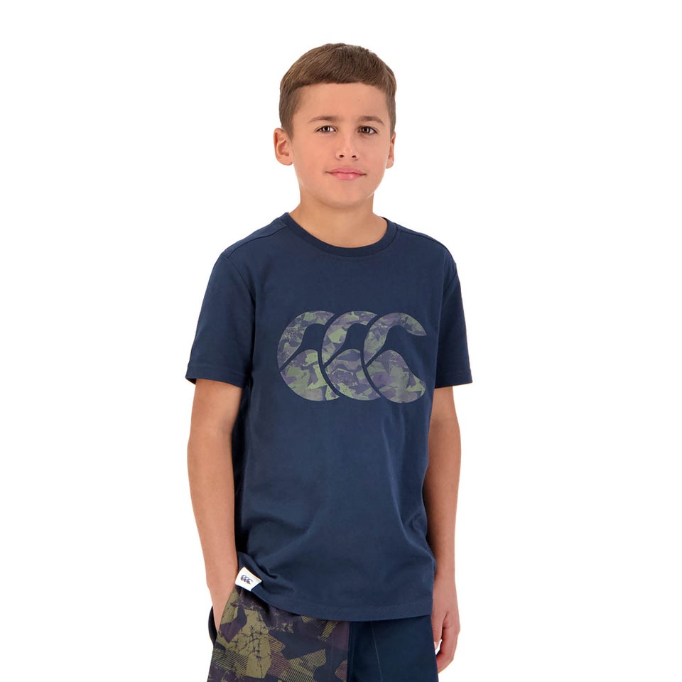 KIDS MILITIA LOGO T-SHIRT - BLACK