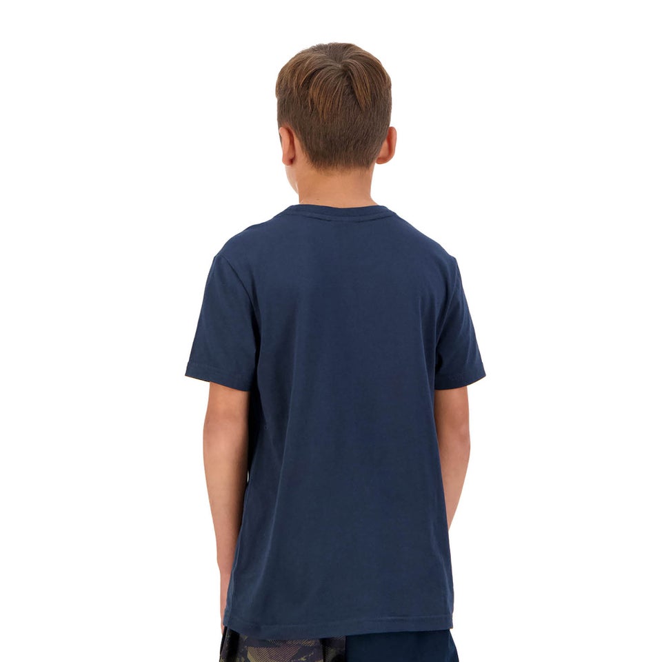 KIDS MILITIA LOGO T-SHIRT - BLACK