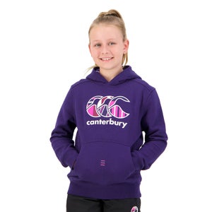 KIDS UGLIES OVER HEAD HOODIE - PURPLE - 8YR