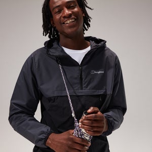 Men's Corbeck Windproof Jacket - Grey / Black