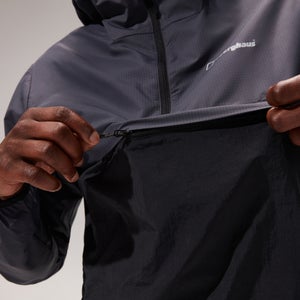 Men's Corbeck Windproof Jacket - Grey / Black