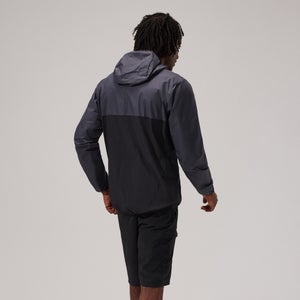 Men's Corbeck Windproof Jacket - Grey / Black