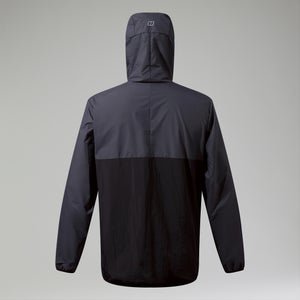 Men's Corbeck Windproof Jacket - Grey / Black