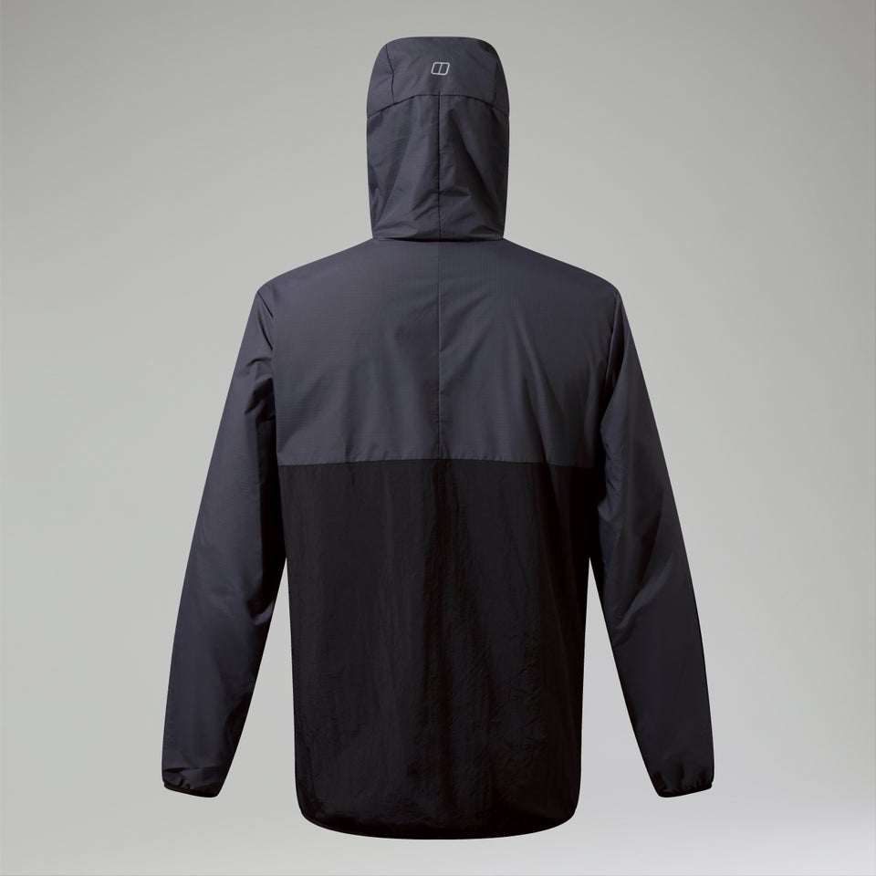 Men's Corbeck Windproof Jacket - Grey / Black