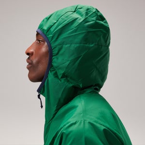 Men's Corbeck Windproof Jacket - Green / Light Grey