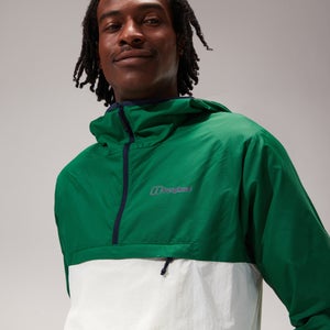 Men's Corbeck Windproof Jacket - Green / Light Grey