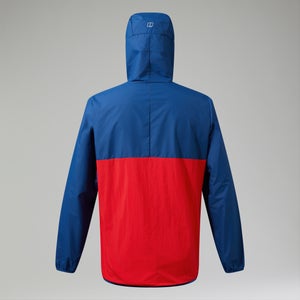 Men's Corbeck Windproof Jacket - Red / Blue