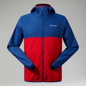 Men's Corbeck Windproof Jacket -Blue / Red