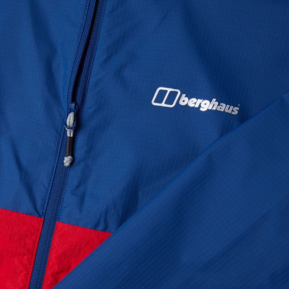 Men's Corbeck Windproof Jacket -Blue / Red