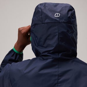 Men's Corbeck Windproof Jacket - Navy / Light Grey