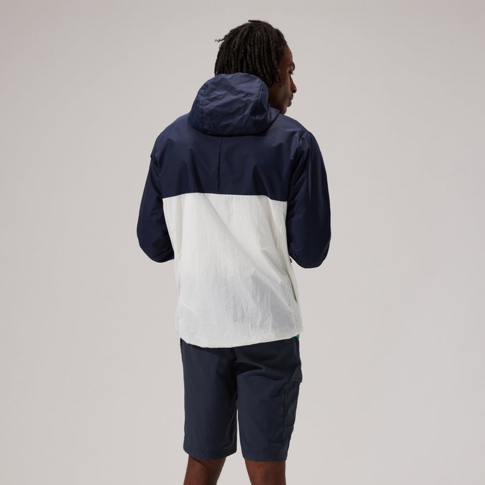 Men's Corbeck Windproof Jacket - Navy / Light Grey