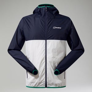 Men's Corbeck Windproof Jacket - Navy / Light Grey
