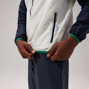 Men's Corbeck Windproof Jacket - Navy / Light Grey