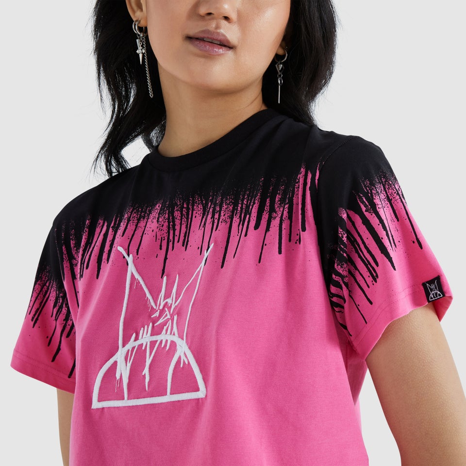 Women's Froda Cropped Tee Pink