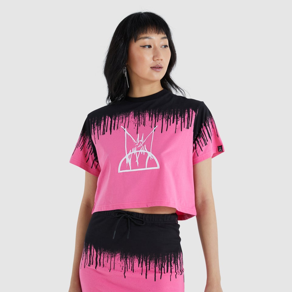 Women's Froda Cropped Tee Pink