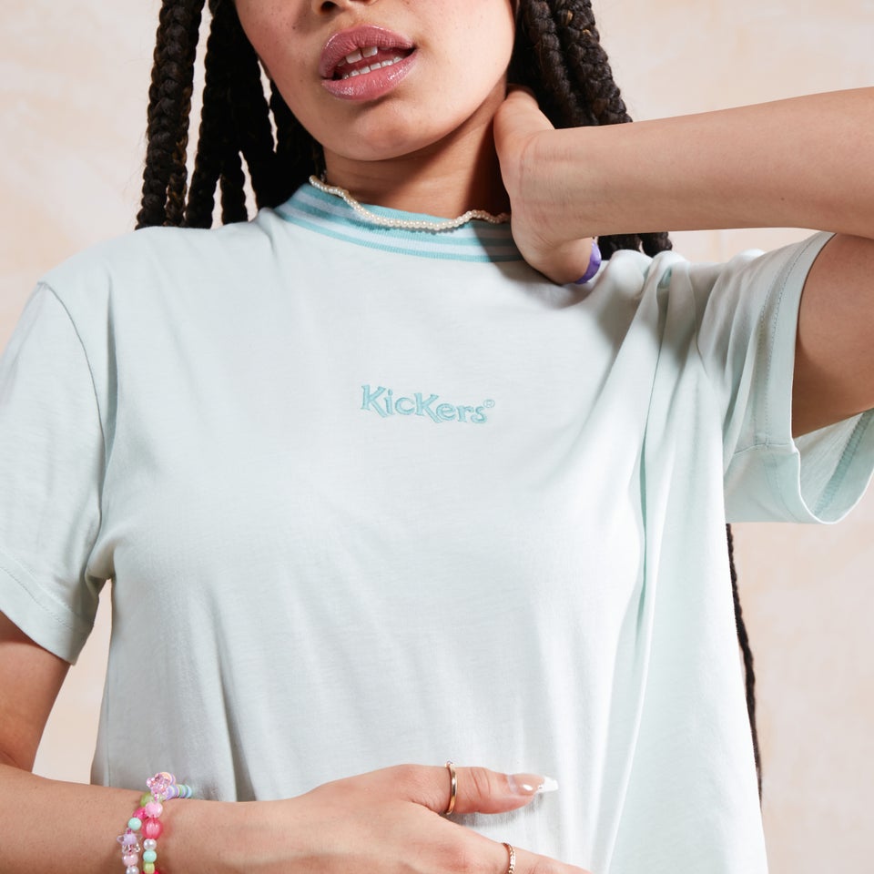 Women's Blue Boy Tee Blue