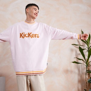 Men's Pink Chest Logo Sweatshirt - XS