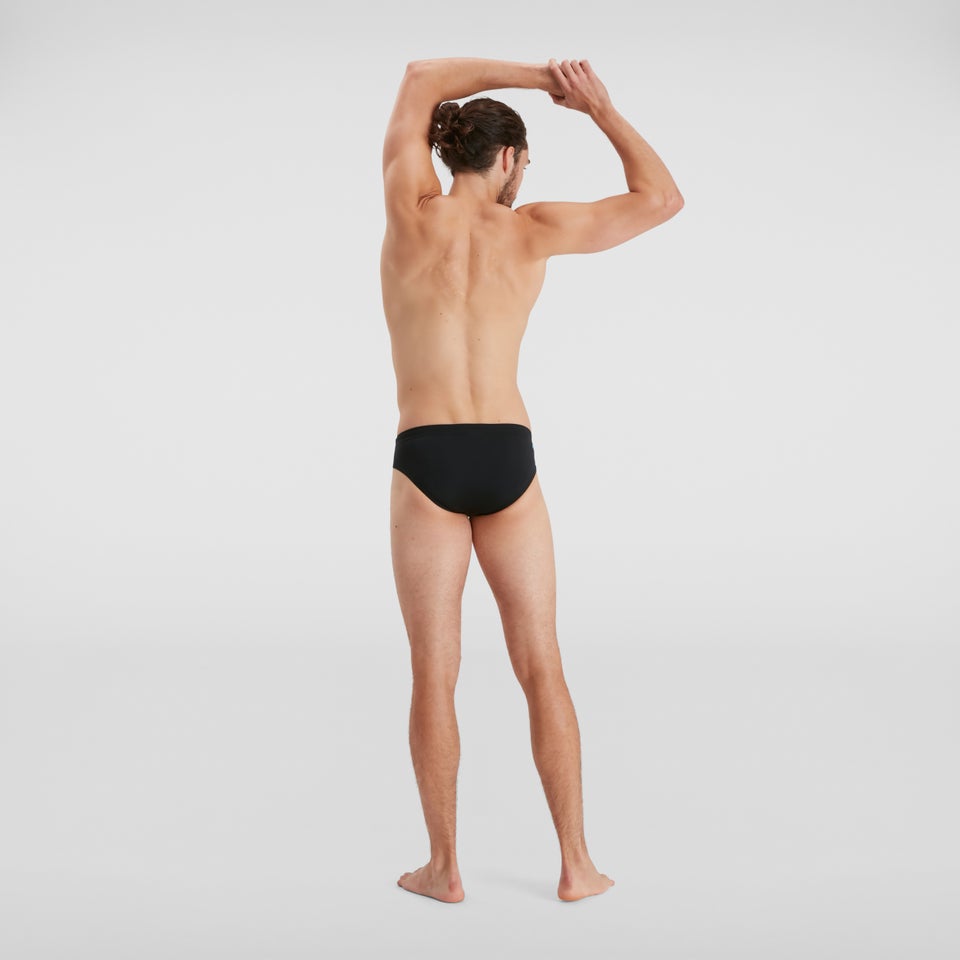 Slip de bain Homme Tech Panel noir/bleu