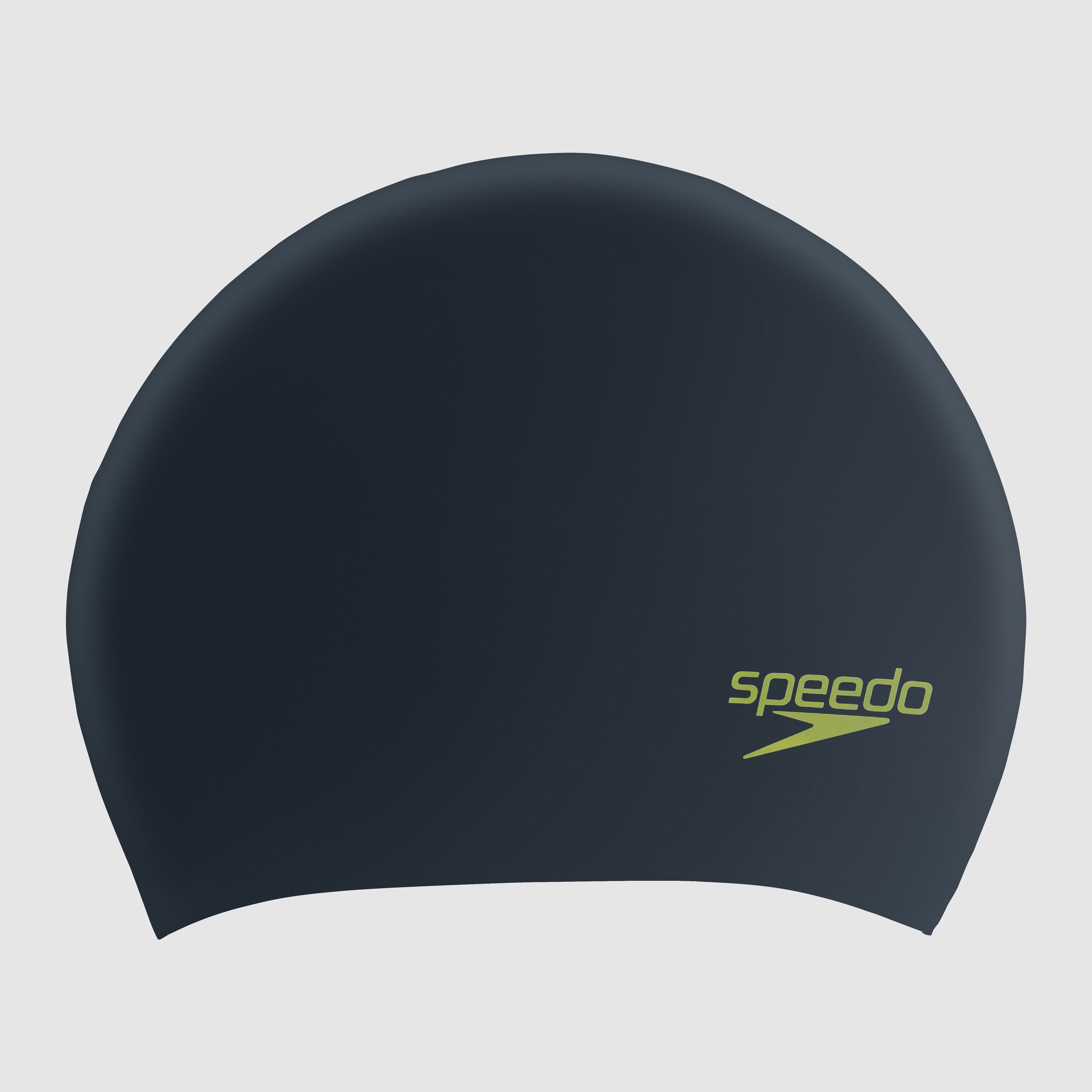 Junior Long Hair Cap Black/Green | Speedo UK