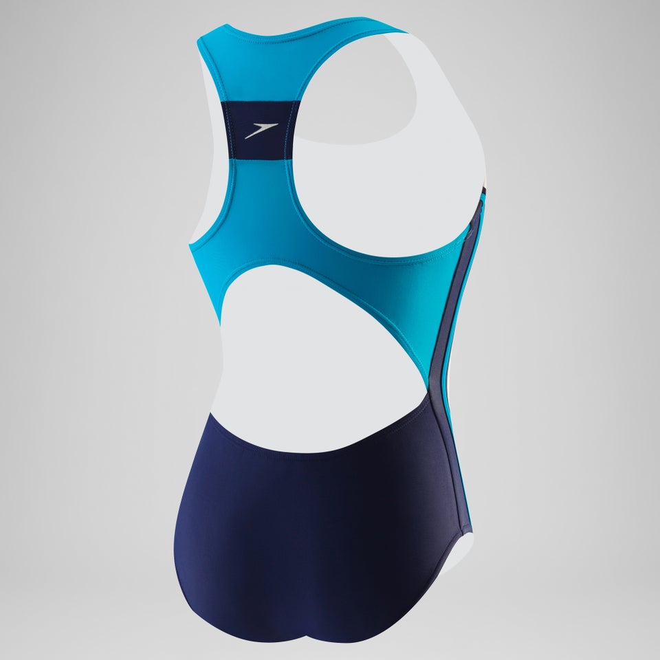 Girls Solid Infinity Splice One Piece