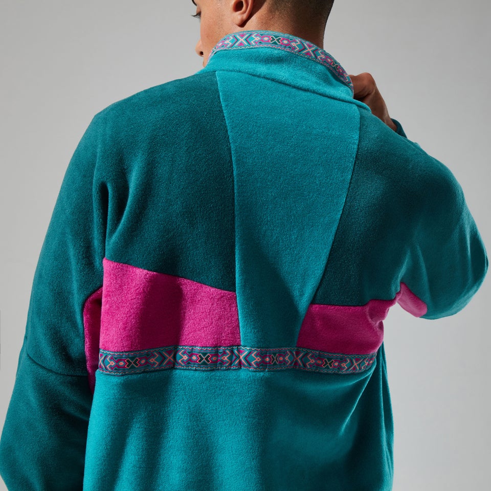 Unisex Tramantana 91 Fleece Jacket - Turquoise