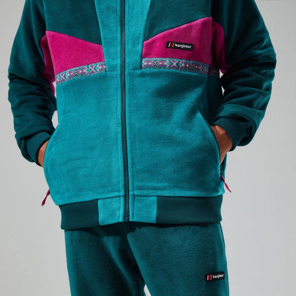 Unisex Tramantana 91 Fleece Jacket - Turquoise