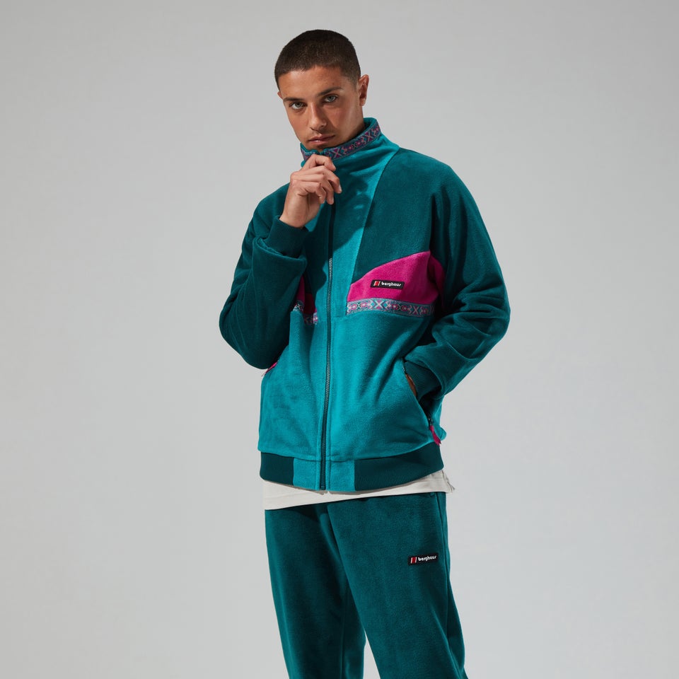 Unisex Tramantana 91 Fleece Jacket - Turquoise