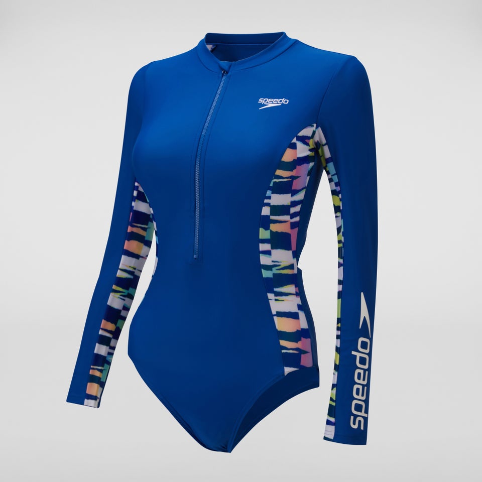 Women's Long Sleeve Paddlesuit Blue