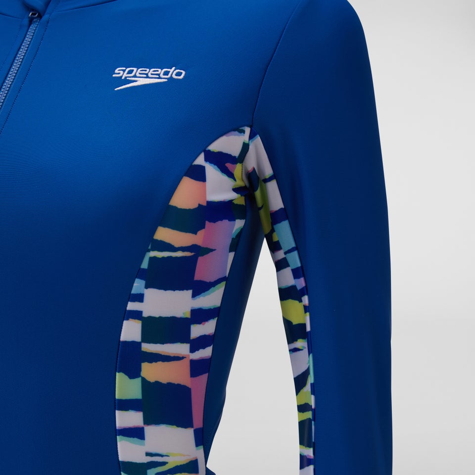 Women's Long Sleeve Paddlesuit Blue