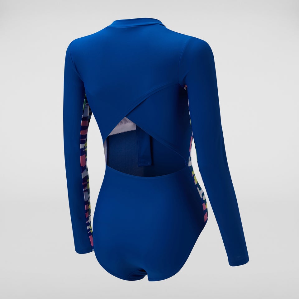 Women's Long Sleeve Paddlesuit Blue