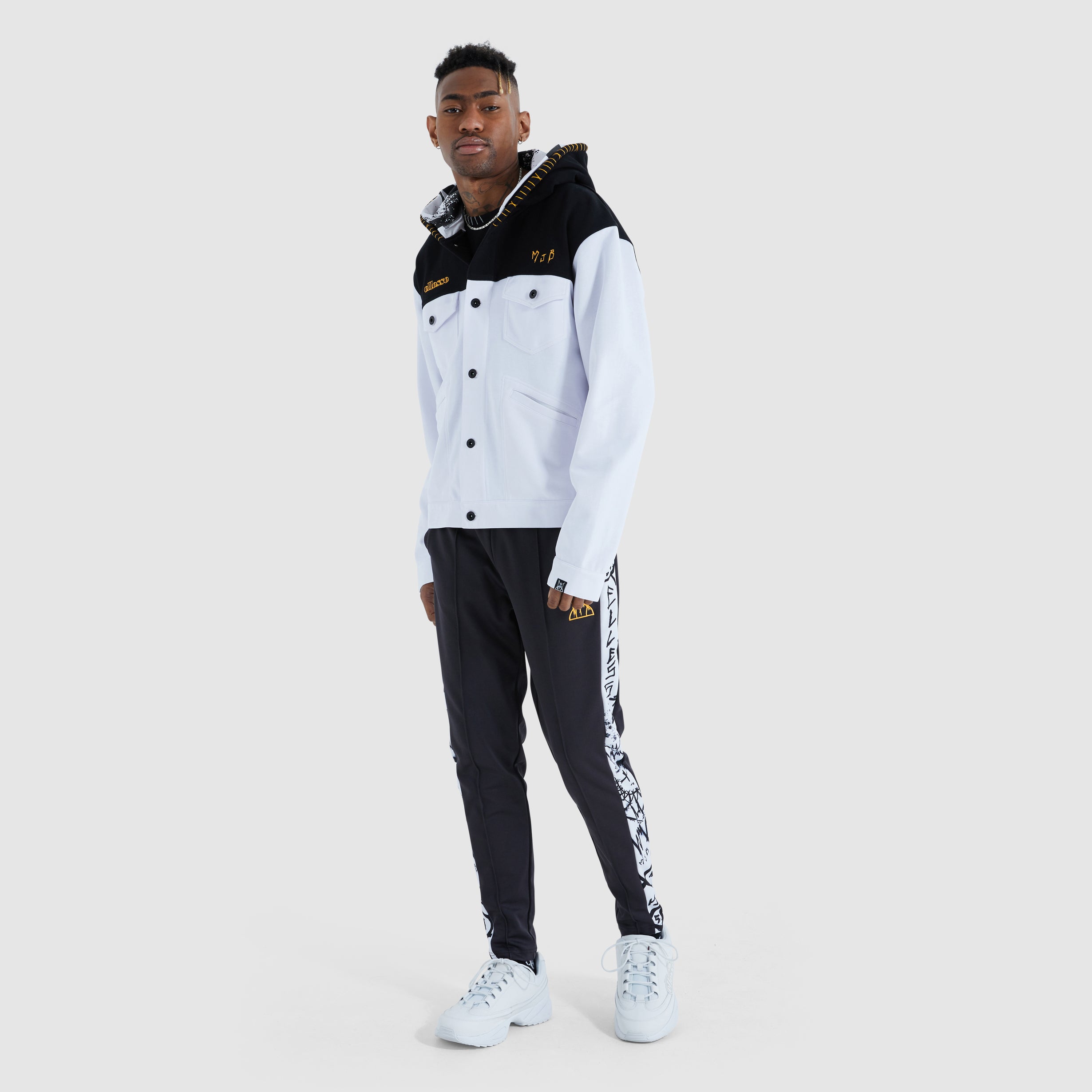 Men's Paxell Hoody White | ellesse UK