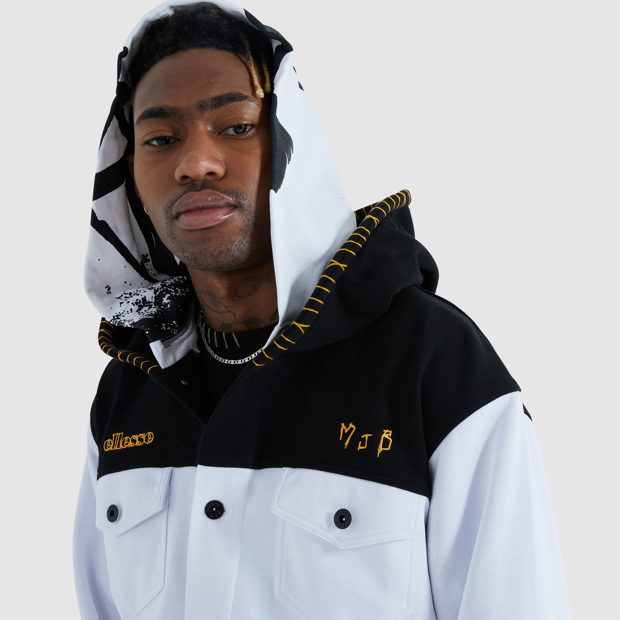 Men's Paxell Hoody White | ellesse UK