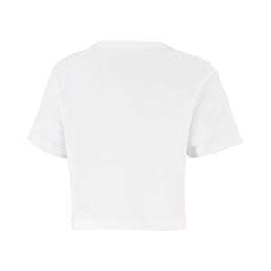 Women's Pride Crop Tee White