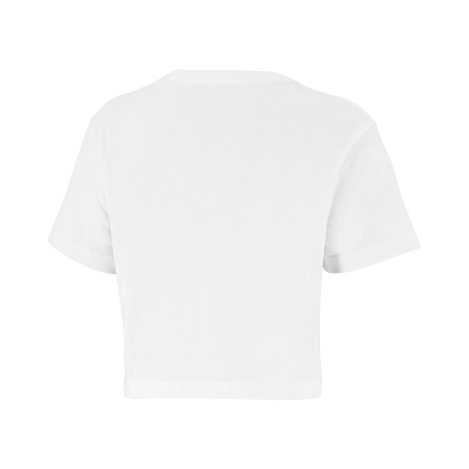 Women's Pride Crop Tee White