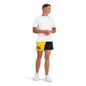 MENS HARLEQUIN SHORT YELLOW