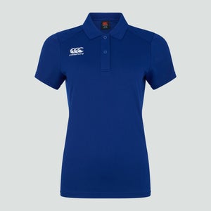 Womens Club Dry Polo Shirt Blue