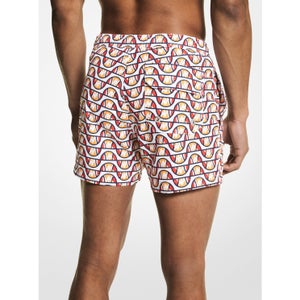 MK X ellesse Logo Swim Trunks