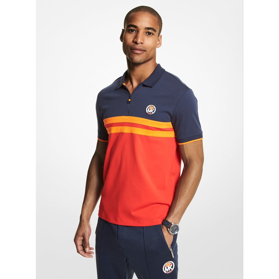 MK X ellesse Poloshirt mit Streifen für Herren