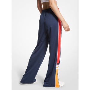 MK X ellesse gestreifte Trainingshose aus Baumwollmischung für Damen