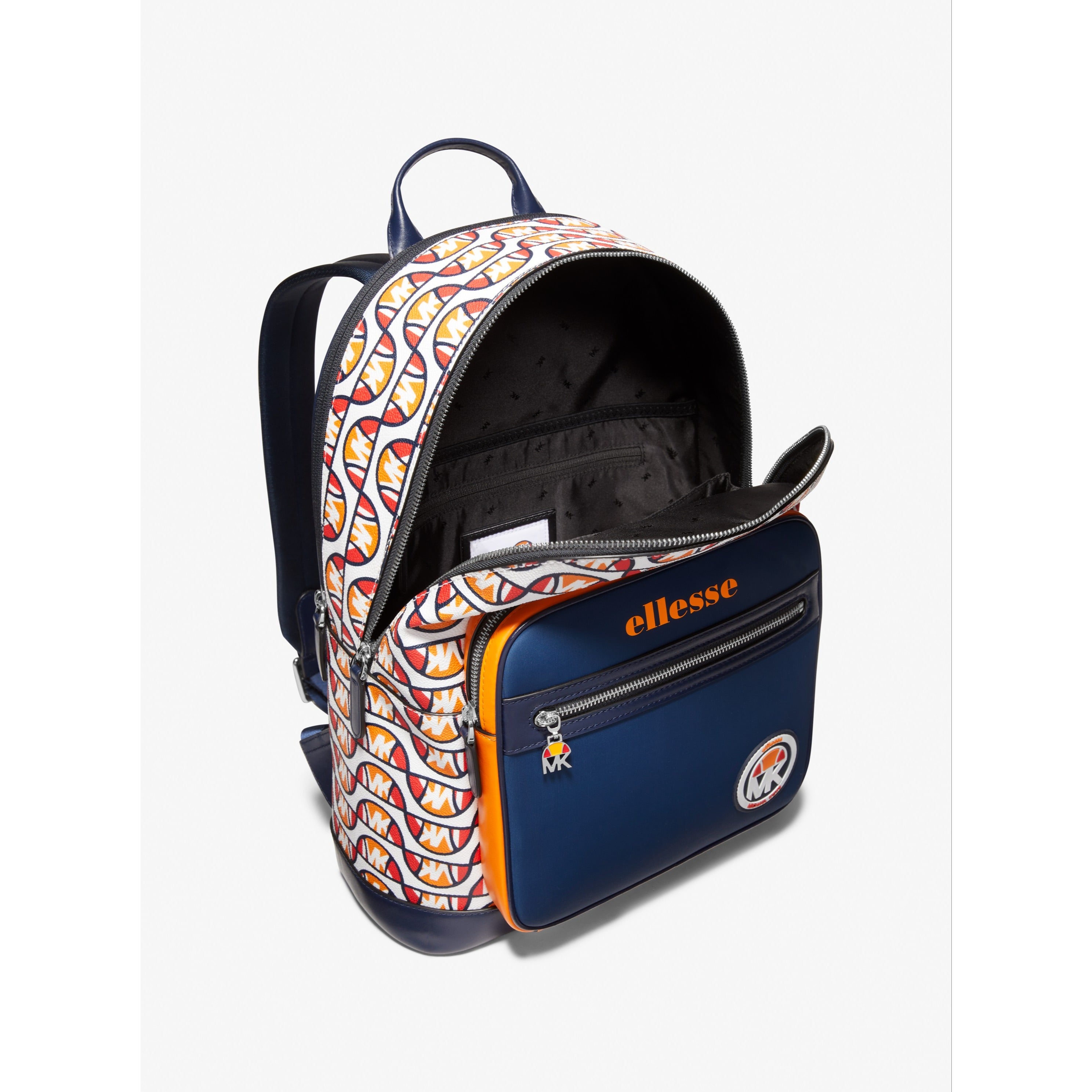 MK X ellesse Hudson Printed Canvas Backpack | ellesse UK