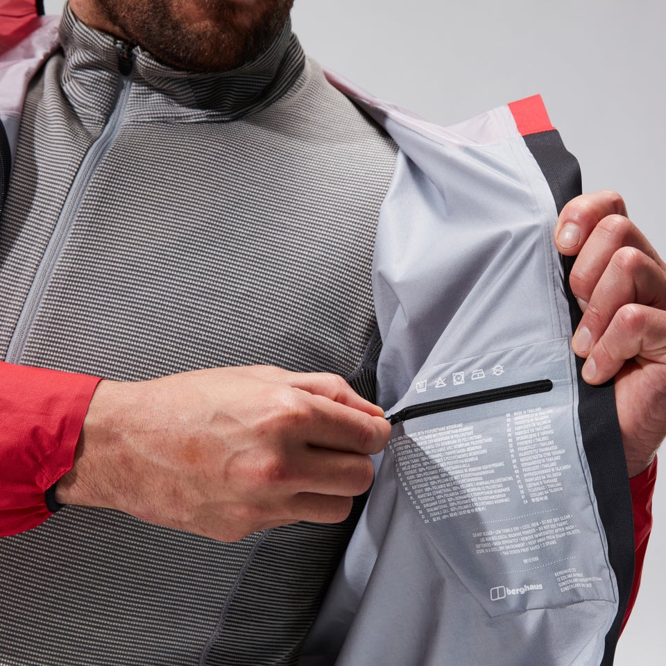 MTN Guide Hyper LT Jacken für Herren - Schwarz/Rot