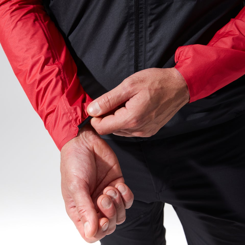 MTN Guide Hyper LT Jacken für Herren - Schwarz/Rot