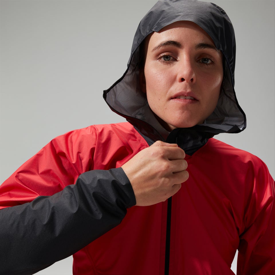 MTN Guide Hyper LT Jacken für Damen - Rot/Schwarz