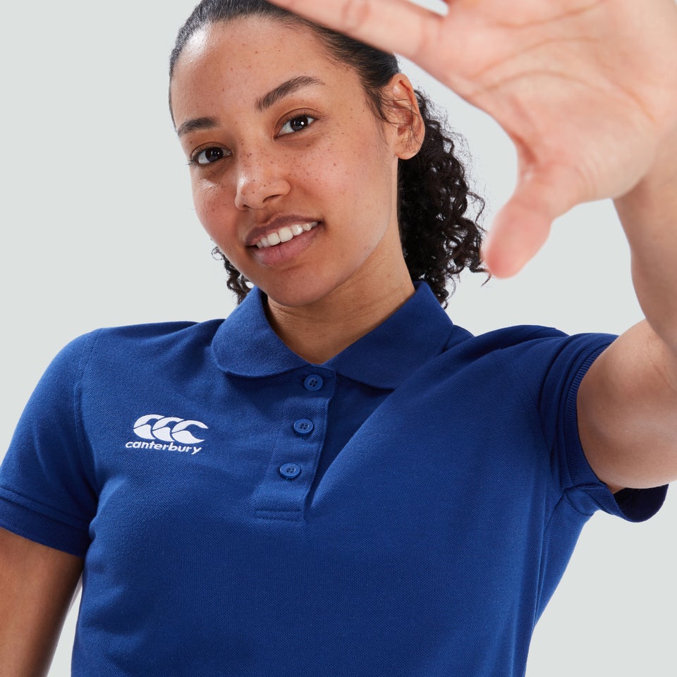 Womens Waimak Polo Shirt Royal