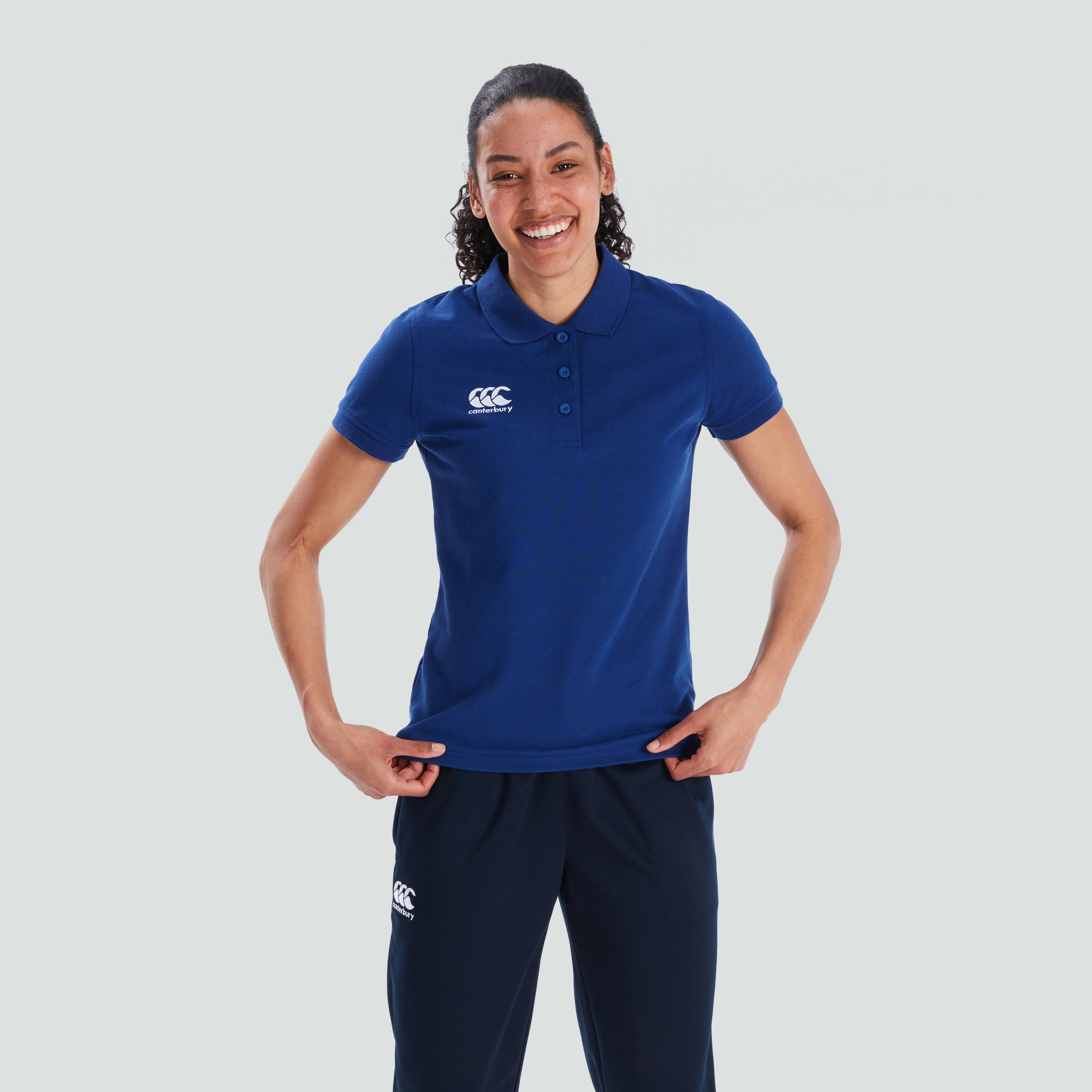 Womens Waimak Polo Shirt Royal | Canterbury